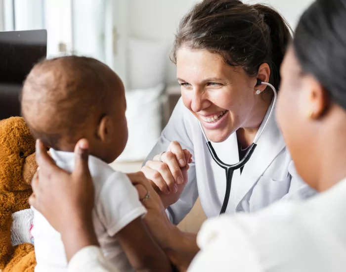 Baby's visit to the doctor